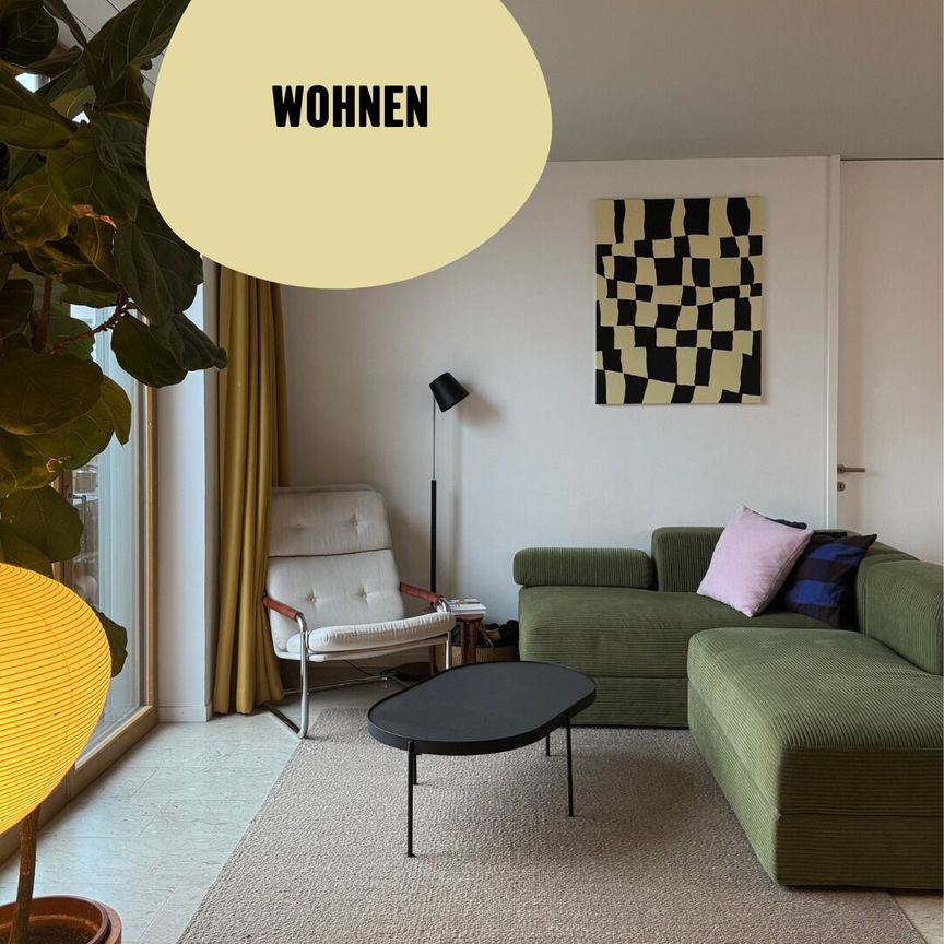 31/2-ROOM APARTMENT IN BASEL - ST. JOHANN, FURNISHED, TEMPORARY - Photo 1