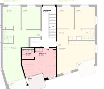 TOPMODERN! Sonnige 1 Zimmerwohnung mit Balkon an zentraler Lage - Photo 4