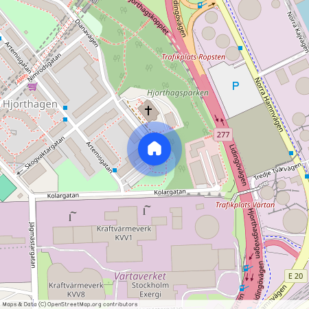 Hjorthagen, Stockholm, Dianavägen 1