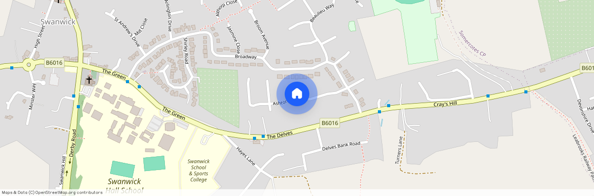 AshtonClose, Swanwick, ALFRETON