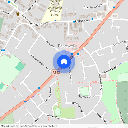 NEW BRADWELL - Outstanding 2 bed furnished home with modern finish!