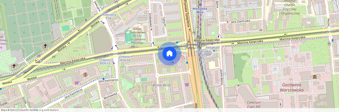 ul. Marcina Kasprzaka 29, Odolany, Wola, Warszawa, mazowieckie