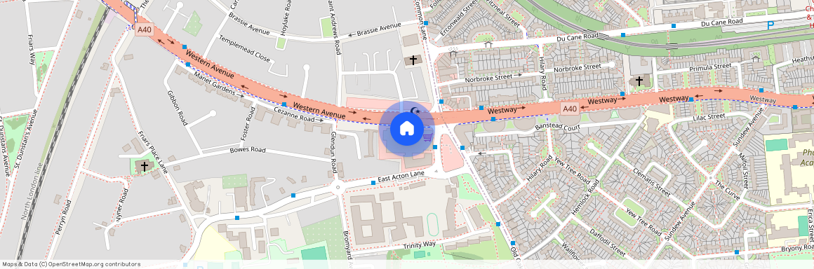 Tabbard Apartments, East Acton Lane, W3