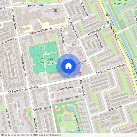 Coendersborg, 9722 KD, Chopinlaan, Groningen