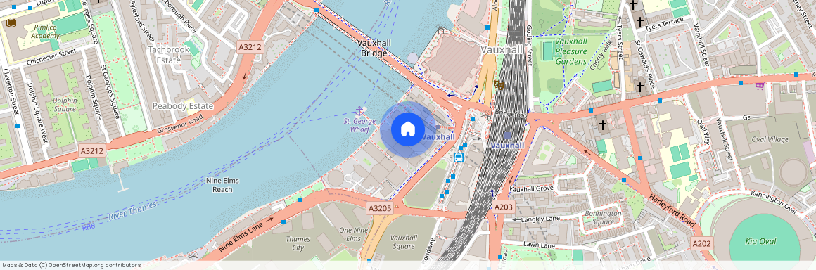 Ensign House, Vauxhall, London, SW8