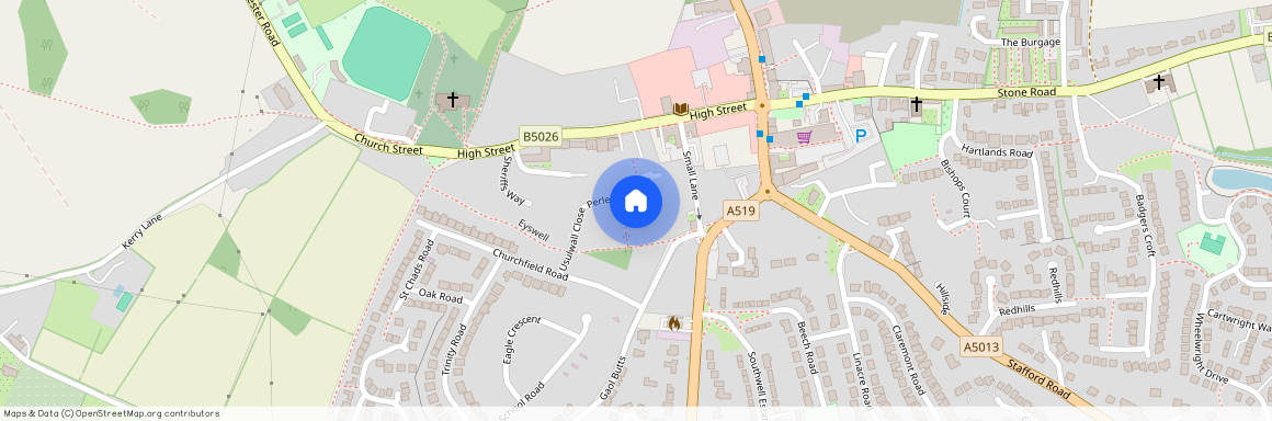Perle Brook, Eccleshall, ST21