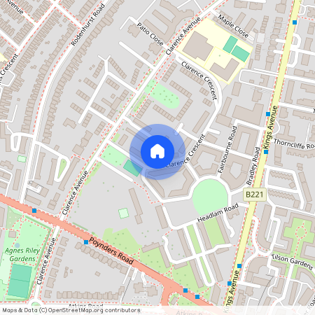 Clarence Crescent, Clapham, London, SW4