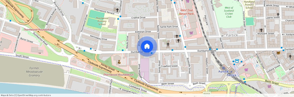 Dumbarton Road, Partick, Glasgow, G11
