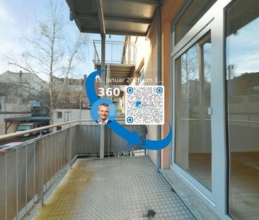 Mitten in der Stadt, fern vom Trubel: 2-Zimmer-Hofwohnung mit Balkon - Foto 3