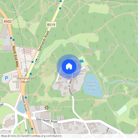 Vale Of Health, Hampstead, NW3