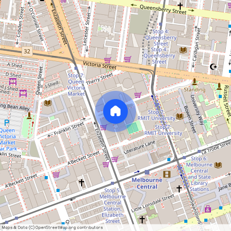 97-105 Franklin St Melbourne VIC 3000, Australia