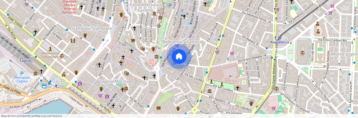 Villanova, Via Giuseppe Garibaldi, 62, Cagliari