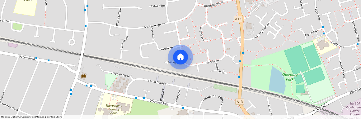 Staplegrove, Shoeburyness, Southend-on-Sea, Essex, SS3