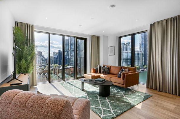 Live at Vertus’ newest Canary Wharf address: spacious, fully furnished 2-bed apartments with a gym, reformer Pilates studio, co-working spaces and, lounges for modern living. - Photo 1