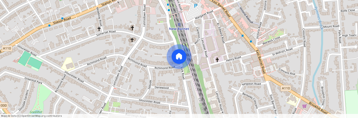 `, York Road, New Barnet, Hertfordshire, EN5