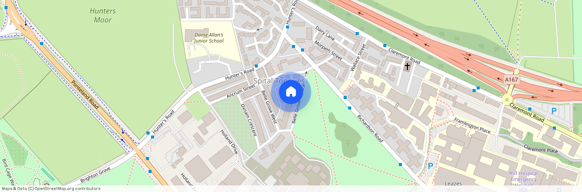 Belle Grove Terrace, Spital Tongues, NE2