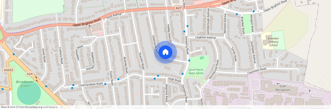 Downlands Avenue, Worthing, West Sussex, BN14