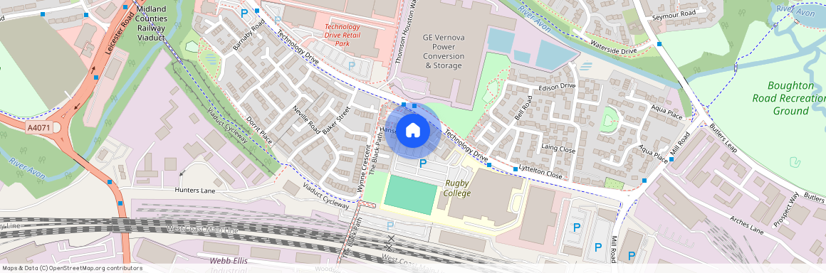 Hansen Close, Rugby, Warwickshire, CV21