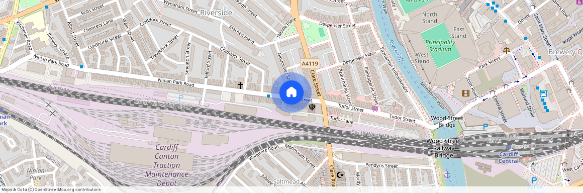 Tudor Street, Cardiff, CF11