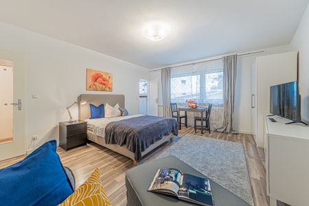 City-Residence: Gut möbliertes Apartment in ruhiger Lage von Sachsenhausen - Foto 4