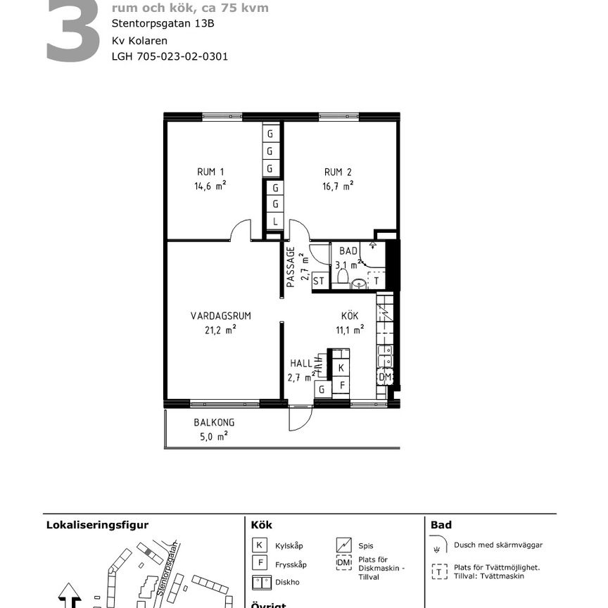 Stentorpsgatan 13 B - Photo 2