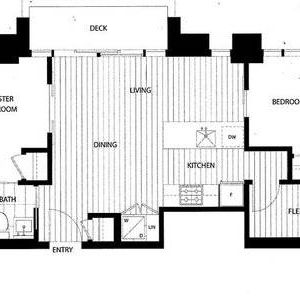 TATE-40/F VIEWS! 2 Beds+Flex 1 Bath 1 Parking w/AC - Photo 3