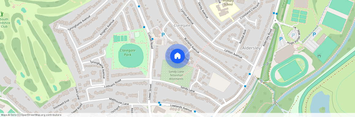 Sandford Rise, Claregate