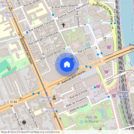 Place de la Fontaine Louis Boré, Francja, Choisy-Le-Roi