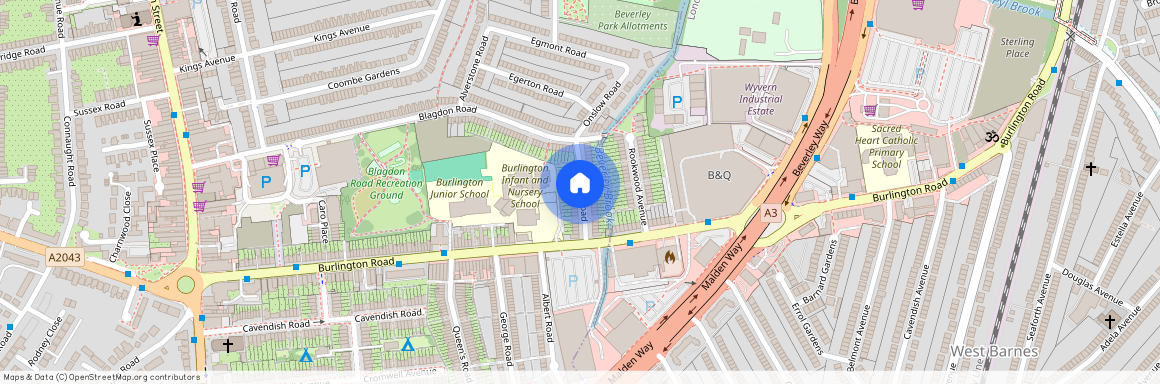 Beverley Road, KT3, New Malden, KT3