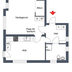 Ostdalsgatan 31 A-B, Motala – 1 r.o.k – 50 kvm - Photo 3