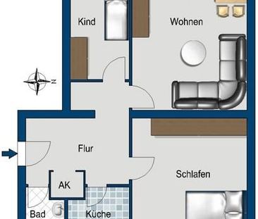 Ihr neues Zuhause – ruhig und grün gelegen mit Balkon! - Foto 1