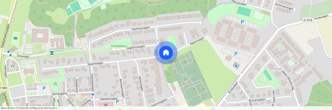 Nyponvägen, Mariefred