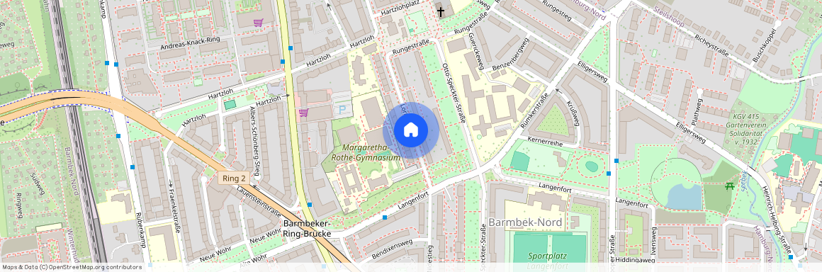 22307 Hamburg-Nord - Hamburg Barmbek