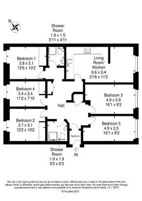 5 bedroom flat to rent - Photo 1
