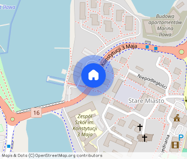 Komfortowy apartament z balkonem oraz widokiem na jezioro i marinę - Photo 1