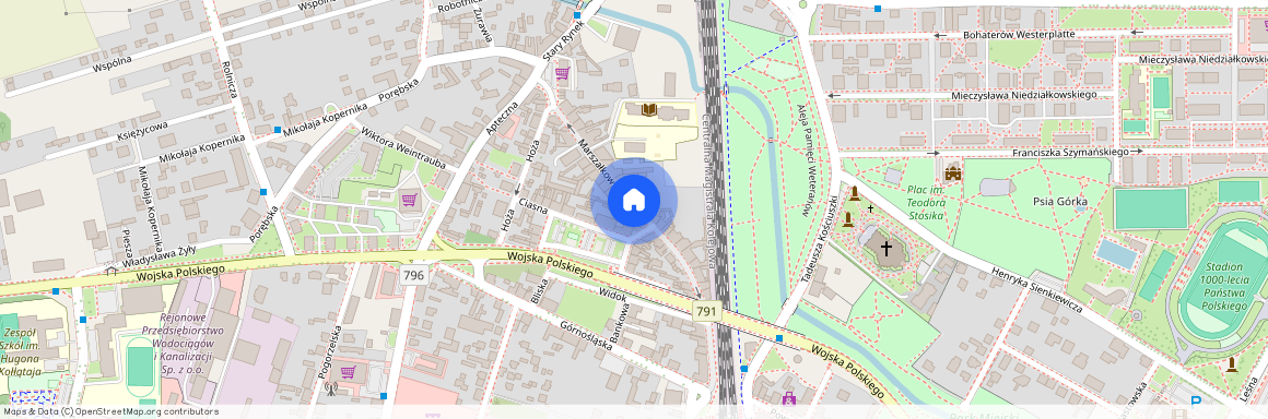 ul. Marszałkowska, Zawiercie, zawierciański, śląskie