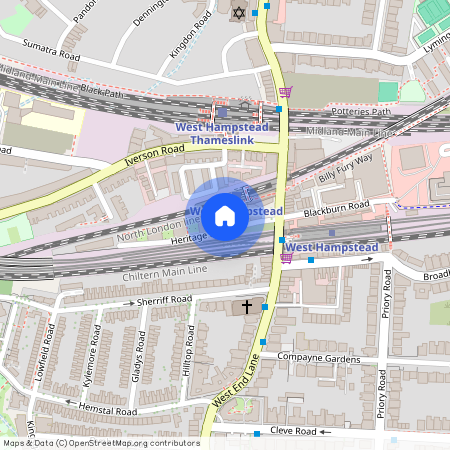 Heritage Lane, West Hampstead, London, NW6