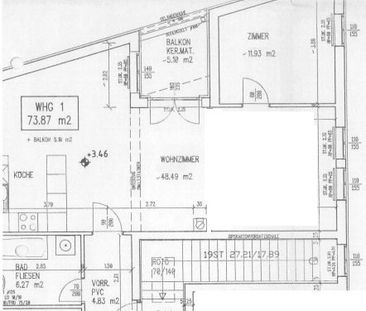 Geräumige 2- Zimmer Wohnung in ruhiger Zentrumslage - Foto 4