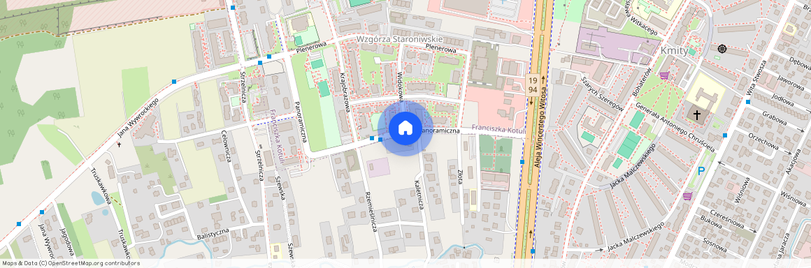 ul. Panoramiczna, Staroniwa, Rzeszów, podkarpackie