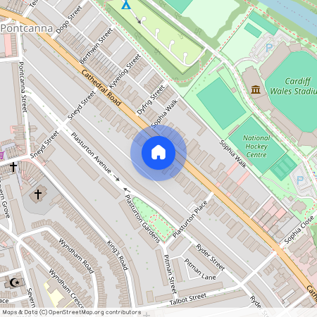 Cathedral Road, Cardiff, CF11