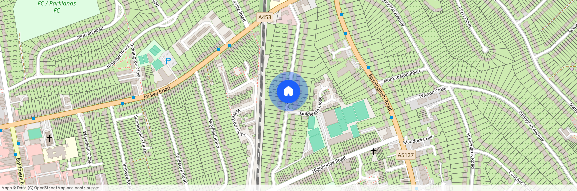 Goldieslie Road, Sutton Coldfield, West Midlands