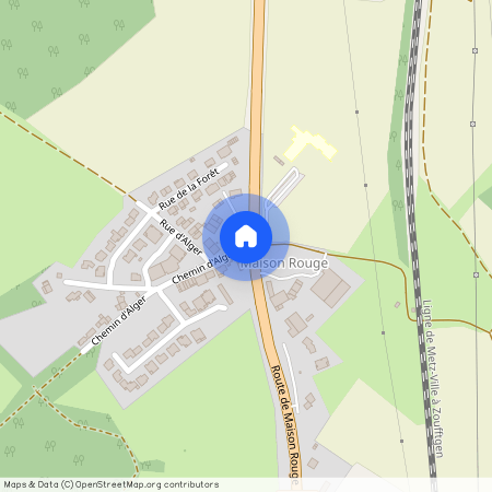 57 100 MANOM MAISON ROUGE (France) -