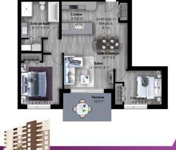 Condo locatif - Photo 4