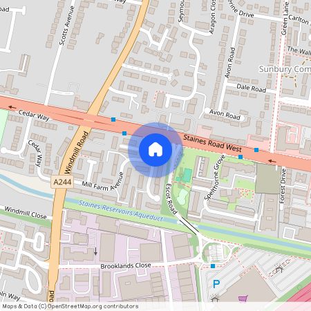Percy Bryant Road, Sunbury-On-Thames, TW16