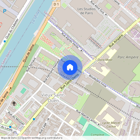 34 Rue Maya Angelou, 93400 Saint-Ouen-sur-Seine, France