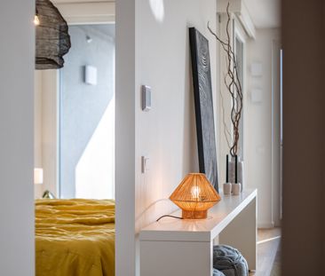 Stylische 1,5-Zi.-Wohnung mit Loggia & Rooftop Pool | TOWER HOMES i... - Foto 6