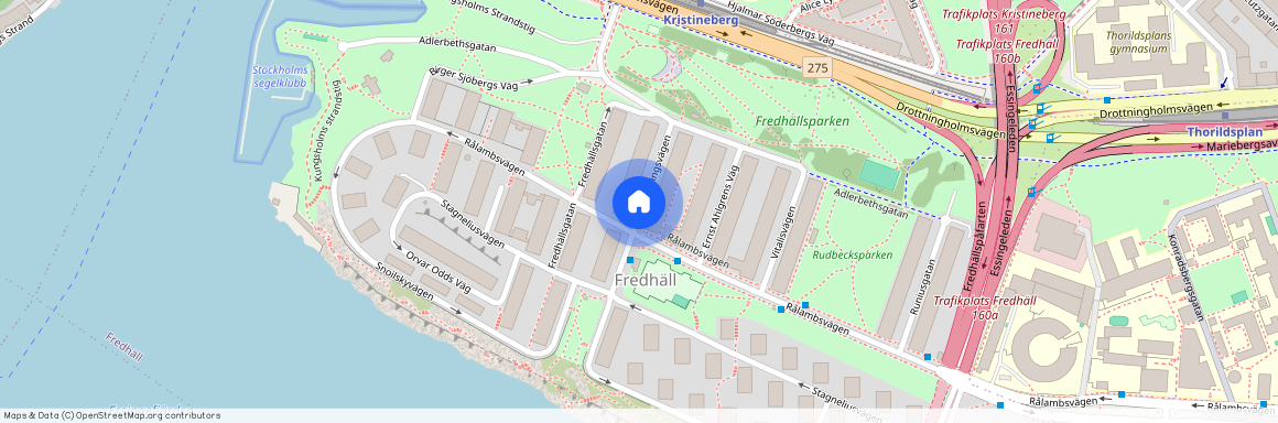 Frödingsvägen, Stockholm