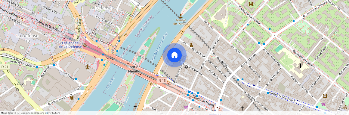 Rue Garnier, Francja, Neuilly-Sur-Seine