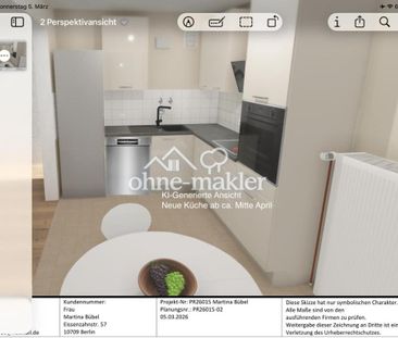 Schöne möblierte Wohnung in Kudamm-Nähe - Foto 1