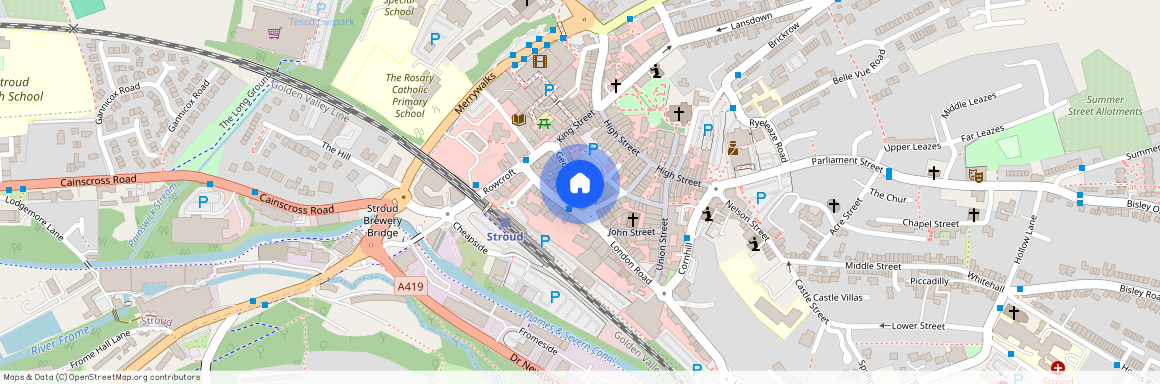 Fawkes Place, George Street, Stroud, Gloucestershire, GL5